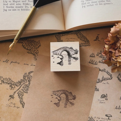 Canelé Forest ｜ Village Stamp Set　KS50