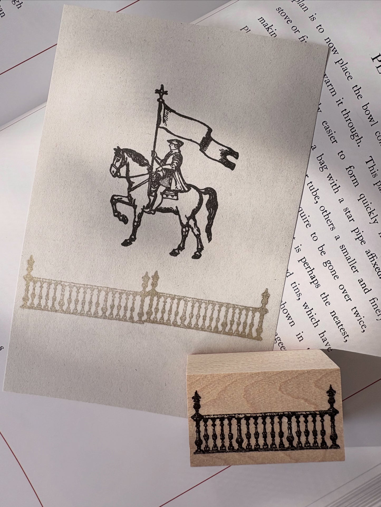 とある館のフェンススタンプ　KS25