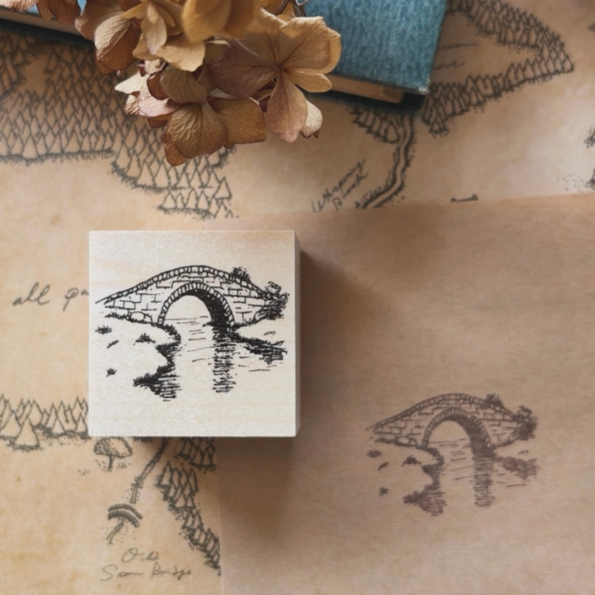 Canelé Forest ｜ Village Stamp Set　KS50