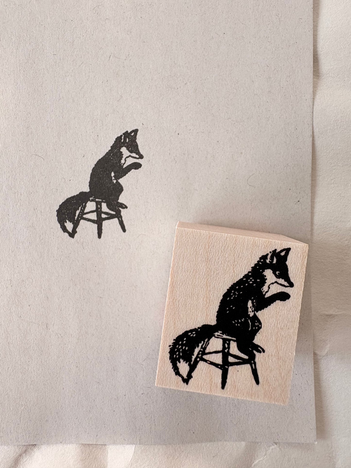 キツネスタンプ　KS08