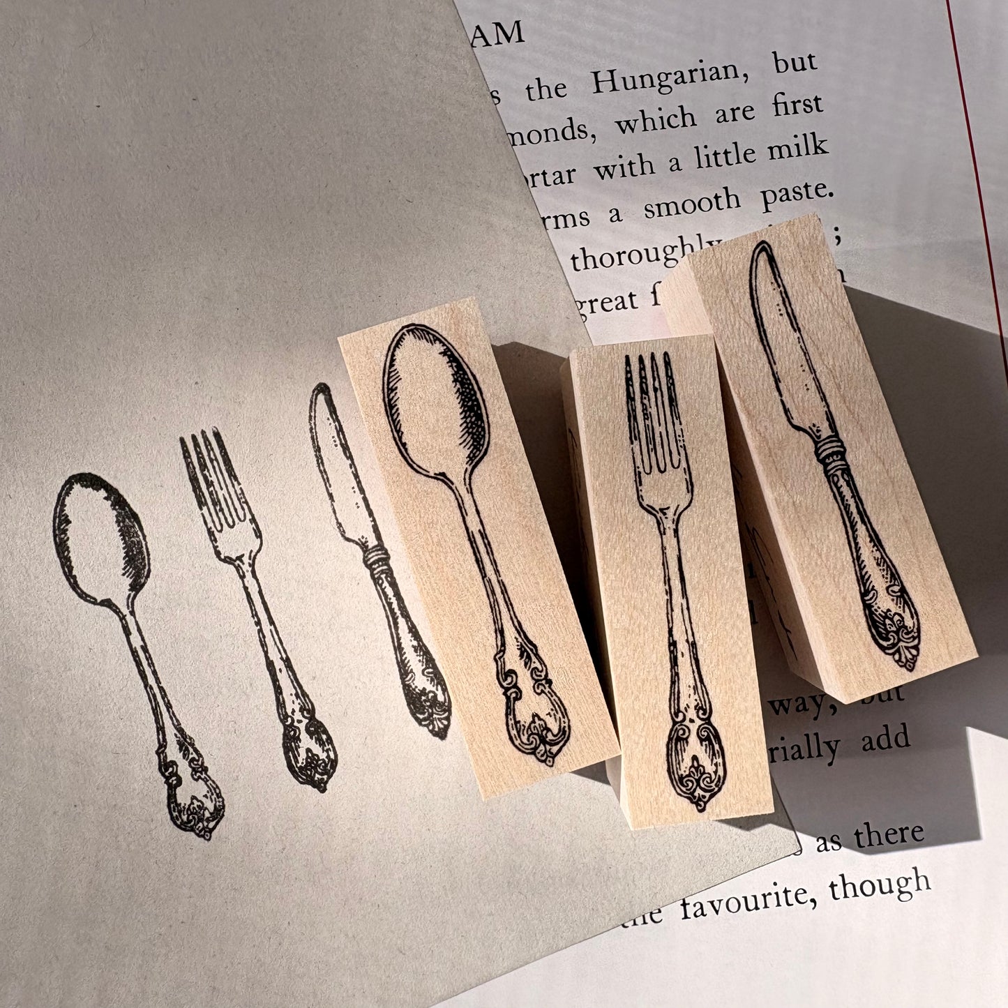 カトラリースタンプセット　KS31