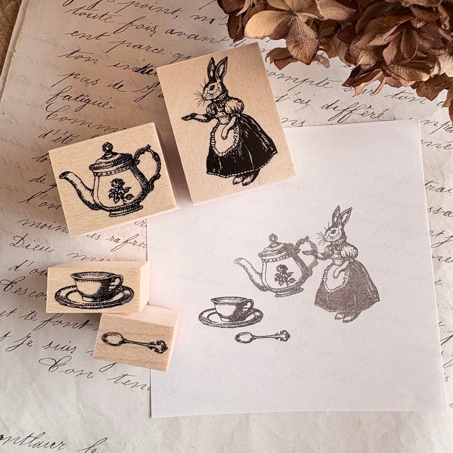 Lynette’s Tea Time Stamp Set　KS51