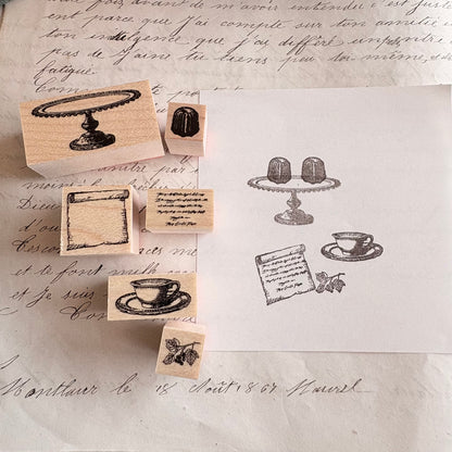 Lynette’s Tea Time Stamp Set　KS51