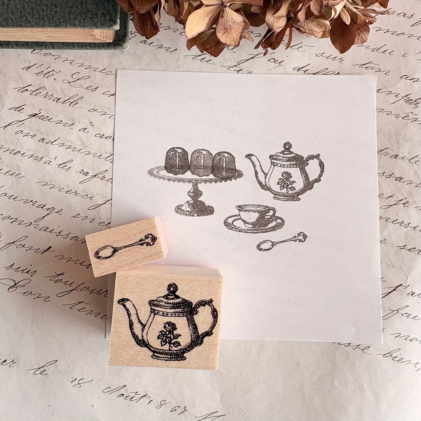 Lynette’s Tea Time Stamp Set　KS51